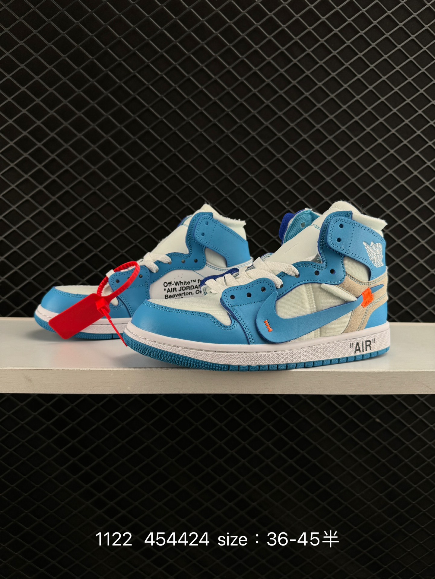 OFF-WHITE x Air Jordan 1 Retro High OG “UNC”